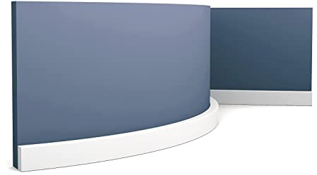 Orac Flexible Leiste SX194F 200 cm x 1 cm x 2 cm aus Polyurethan vorgrundiert