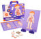 mierEdu Magnetpuzzle Menschliche Anatomie, Magnetisches Lernspiel für Kinder ab 3 Jahren, Montessori Spielzeug zur Förderung des Körperverständnisses, Magnettafel & Puzzle Pad für spielerisches Lernen