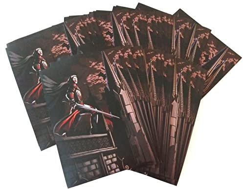 docsmagic.de 2x 100 Art Card Sleeves Vampires Theme - 66 x 91 mm Standard Size MTG PKM