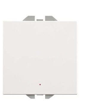 Interruptor bipolar piloto SIMON 270 16 AX blanco mate