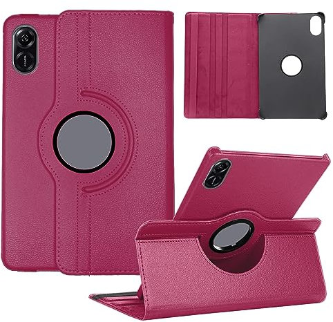 Heremore Coque de Protection pour Honor Pad X9 11.5 Pouces Tablette, Housse Support Rotatif 360°, Etui Protection PU Cuir