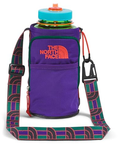 THE NORTH FACE Boreal Soporte para Botella de Agua, Hombres, TNF Green/TNF Purple/Radiant Orange, Talla única