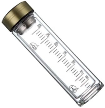 Ciieeo 1 Pc bouteille de sport en verre bouteille deau de bureau bouteille deau avec mesure bouteille deau en verre bouteille deau de vélo Avec couverture un verre Coupe tasse d'eau
