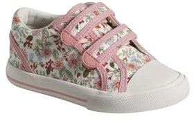 VERTBAUDET Baskets scratchées Fille Collection Maternelle Rose imprimé 28