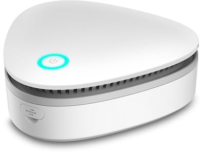 Purificador de aire portátil, Generador de ozono de ahorro de energía Esterilizador de olores de bajo ruido para el refrigerador del gabinete de zapatos en casa