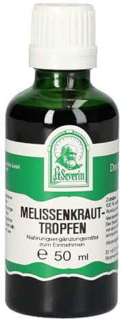 Melissen Tropfen, Beruhigend, Verdauungsfördernd 50 Milliliter