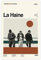 KJUFE La Haine Filmposter, 1 Leinwand-Poster, Schlafzimmerdekoration, Landschaft, Büro, Raumdekoration, Geschenk, 20 x 30 cm