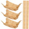 Amosfun 120 Blatt Pergamentpapier Butterbrotpapier Brotverpackungspapier Sandwichpapier aus Wachs Wachspapier Pommes frittes Sandwichpapier aufbewahren Multifunktions-Pommes-Frites-Papier