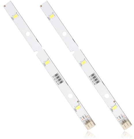 Goerpn LED Strip Light for RONGSHENG/HISENSE Refrigerator LED Fridge Light Bar E349766 MDDZ-162A 1629348 1529227 DC12V 2W Compatible with Kenwood Fridge KIFF5017 KIFF5020 KIFF7017 KIFF7020 KSBNDIX18