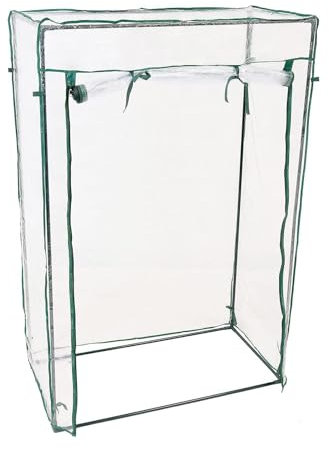 Tomatengewächshaus, 150 * 100 * 50 cm Garten Balkon Foliengewächshaus Tomaten PVC-Folie Transparent Gartengewächshäuser Gewächshaus Klein Tomatengewächshaus, Gewächshaus Folie Tomatenhaus -kein Stand