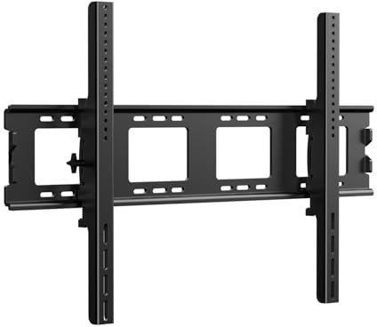 JXMTSPW TV Wall Bracket for Most 50-120 inch LED LCD OLED Plasma Flat Curved Screen Max Load 120kg VESA 900X600mm 75 86 90 98 100“ Strong Monitor Mount Heavy Duty Television Mount Universal TV Bracket