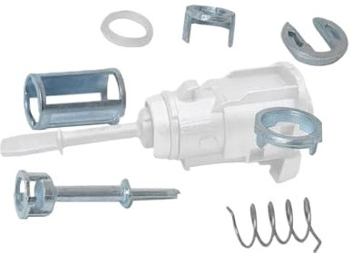 JQIWN Hayon Porte Loquet KIT DE RÉPARATION DE Cylindre DE Serrure DE Porte pour Ibiza pour Cordoba 6L3837167B/168B Serrure Coffre Hayon(6L3837167B)