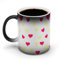 FHEDMN Taza mágica cambiante con foto personalizada, taza de cerámica sensible al calor para café y té, regalo personalizado para cumpleaños, Navidad, día de San Valentín