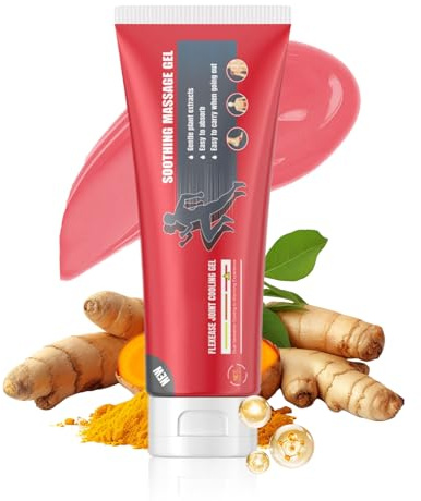 Gelenkgel - 100 ml Muskel- und Gelenkgel | Muskel- und Gelenke Schmerzlinderung | Stärke natürliche Zutaten | Natürliches beruhigendes Produkt für Nacken, Knie, Ellbogen, Rücken, Bein oder Hand