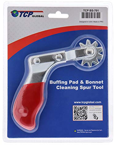 TCP Global®Brand Buffing Pad Cleaning Spur for Polishing Bonnets & Compund Pads