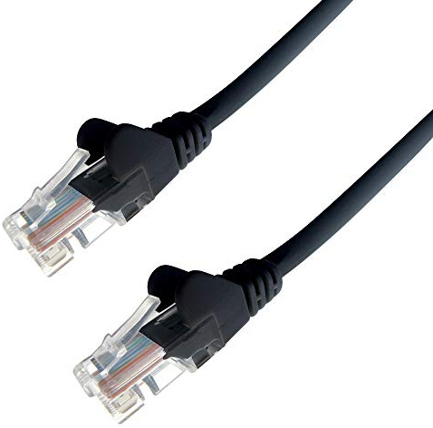 Connekt Gear 20m RJ45 Cat5e UTP Stranded Snagless Network Cable - Black