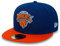 New Era Erwachsene Baseball Cap Mütze NBA Basic New York Knicks 59Fifty Fitted, Blau, 7 0/0, 10861621