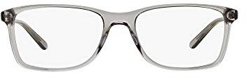 POLO RALPH LAUREN Herren Ph2155 Brillengestell, Transparentes Grau, halbglänzend/Demo-Gläser, 58 mm