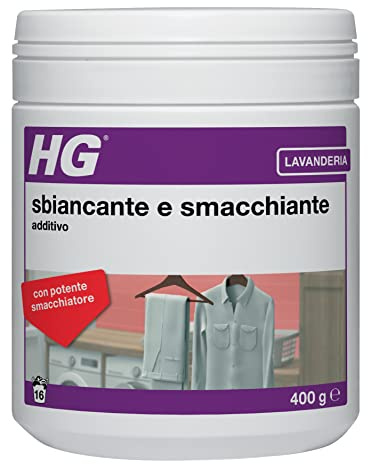 HG Detergente Ultra Sbiancante con Booster – Additivo per Bucato – 400 g