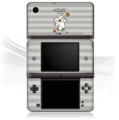 DeinDesign Skin kompatibel mit Nintendo DSi XL Folie Sticker Kekse Pummel & Friends Offizielles Lizenzprodukt