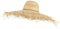 EOZY Chapeau de Paille Femme - Capeline Adulte Grand - Chapeau de Soleil Anti-UV avec Large Bord -Cap de Plage pour Loisirs Plage Voyage Jardinier Eté et Printemps (Lafite)