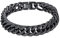 ChainsHouse herren Armbänder Edelstahl Panzerkette Armskette 23cm lang Punk Gotik Armschmuck für damen und herren