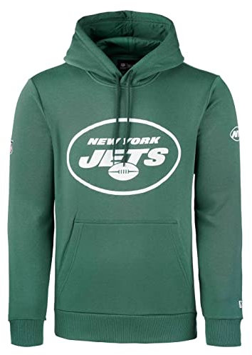 New Era - NFL New York Jets Team Logo and Name Hoodie - Jets Grün Farbe Jets Grün, Größe XL
