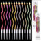 12er Pack Spiral Tortenkerzen, Spiral Birthday Cake Candles, Cupcake Kerzen für Geburtstage und Feierlichkeiten