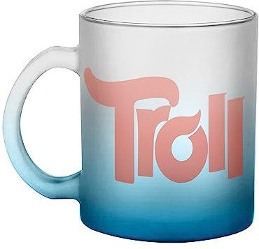 Fabulous Mug en Verre Bleu - Troll Jeux Vidéo Meme Internet Gamer