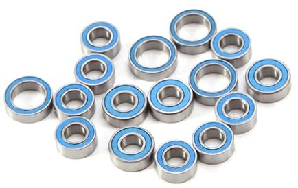 Jvareaty 16PCS Gummiversiegeltes Kugellager-Kit für TT02 TT-02 TT02D TT-02D 1/10 RC Car Upgrades Teile ZubehöR