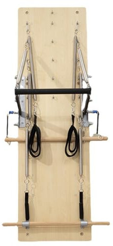 SwAcch Wandmontiertes Pilates-Springbrett-Reformer-Trainingsgerät, Yoga-Wand, Widerstandsübungssystem für das Heimstudio und mehr