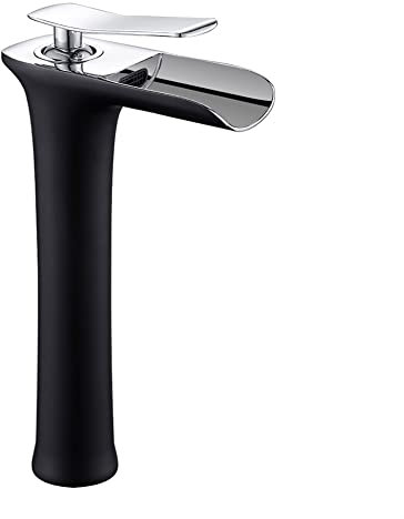 SaVgu Rubinetti del Bagno, Miscelatore for lavabo da appoggio, Rubinetto Alto monoforo Montato su Piano for Lavanderia sul Balcone