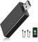 Podofo Wireless A-pple CarPlay Adapter，Konvertieren Werkseitig Verkabeltem CarPlay zu Wireless，A-pple Carplay Stick Plug & Play für Autoradio Wired to Wirreless USB Adapter für iOS 10+
