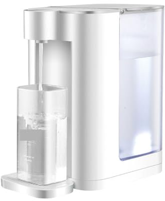 3L Instant Hot Water Dispenser hot water dispenser- Automatic Electric Sensor Switch, Kitchen Appliance with Temperature Control for One Cup Hot Drinks and Tea Making | Boiler Kettles white
