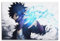 DATOZA My Hero Academia Dabi Art Poster Dekorative Malerei Leinwand Wandkunst Wohnzimmer Poster Schlafzimmer Malerei,Wandkunst Bilddruck Moderne Familienzimmer Dekor 16x24inch(40x60cm)