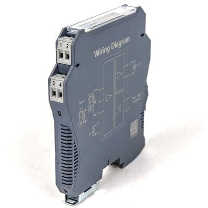 BADIKA Transmetteur à Isolation de Signal 0~20mA 4~20mA 0~10V 0~5V 1 Entrée 1 Sortie 2 Sorties Isolateur de Signal Passif Actif Alimentation 18-30Vdc(1 in 2 Out,4-20MA_PT100-200-850C)