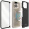 TUDIA MergeGrip V2 [compatible con MagSafe] para Google Pixel 9 Pro Fold Case (2024) - [Versión mejorada] Funda ligera de policarbonato resistente con agarre delgado y [protector de pantalla