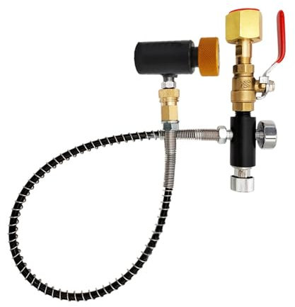 N2O Patronen Adapter N2O Inflationsanschluss Schnellfreisetzende N2O Adapter Flaschen Nachfülladapter Für Küche Oder Außen