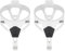 ZEFAL Pack Pulse A2 - Pack de Deux Porte-Bidons Vélo Légers - Porte Gourde Vélo/VTT/Vélo de Route - Résistant et Durable - 26g Chaque Porte Bidon - Blanc