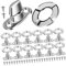 DECOMELODY Assortiment De Vis Mixtes Pour Fixations Construction En Acier Inoxydable Pour Bateaux Camping-cars
