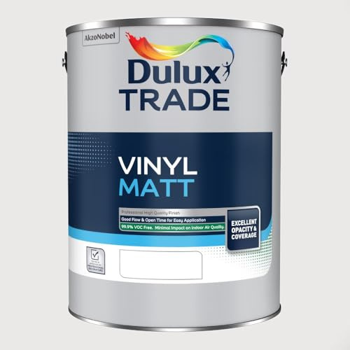 DULUX TRADE VINYL MATT WILTSHIRE WHITE 5L