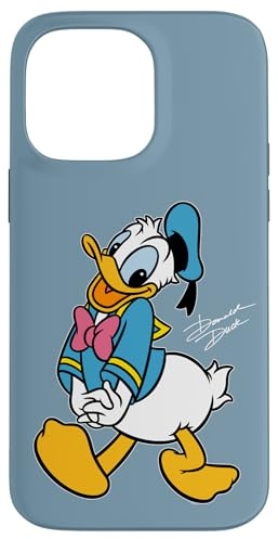 Disney Donald Duck Retro Character Silly Pose Trip Matching Case for iPhone 14 Pro Max