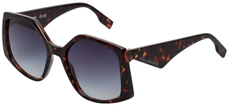 KARL LAGERFELD Moderne quadratische Sonnenbrille für Damen KL6208S