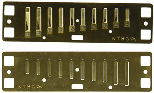 Lee Oskar 797153 Harmonic Minor Tuning Plates/Reed Plates, C