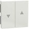 Schneider Electric MERT Serienwippe 432419 Jalousie, Polarweiß Glänzend, 43