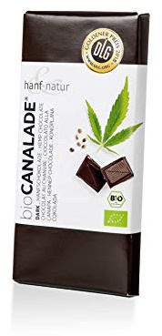 Hanf & Natur - Canalade® Dark - Hanf Schokolade - 100g