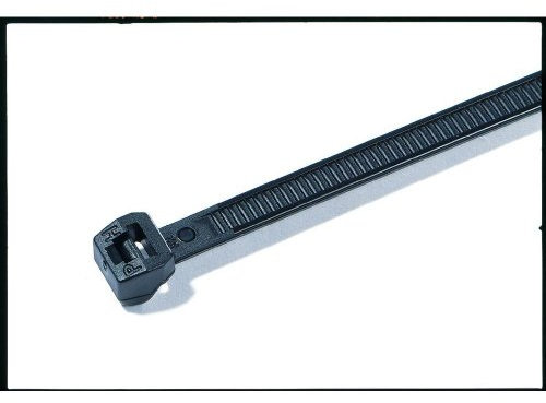 HELLERMANNTYTON Hellermann Tyton 118-05059 Kabelbinder, Polyamid, transparent, 100 Stück (20 cm, 4,6 mm, 1,3 mm, 100 Stück)
