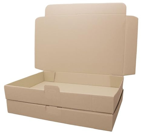 50 Maxibrief-Kartons DIN B4 (braun) 350 x 250 x 50 mm