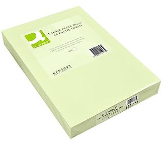 Q Connect Kopierpapier A4 80 g/m² grün Ries farbigem