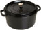 STAUB - Cocotte / Cocotte ronde avec couvercle noir, 34 cm